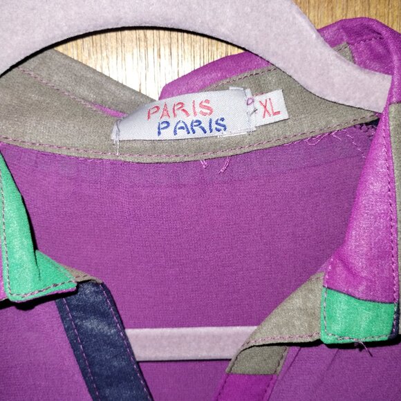 Purple Paris Vintage Blouse - Picture 2 of 2